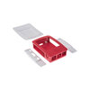 Offizielles Raspberry Pi 3 ABS Case Red White - Ansicht 4