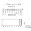 6 Pin Right Angle Female Header 2.54mm - Ansicht 2