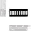 10 Segment LED Bar Graph - Blue - Ansicht 3