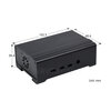 DIN Rail Aluminium Gehäuse für Raspberry Pi 4 mit Lüfter und Heatsinks - Ansicht 6