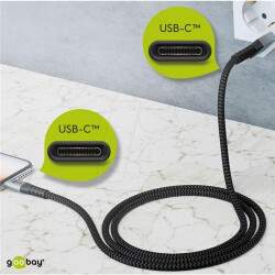 USB-C zu USB-C Kabel 1.0 m