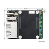 Mini Dual Gigabit Ethernet Board für Raspberry Pi Compute Module 4 - Ansicht 7