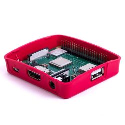 Offizielles Raspberry Pi 3A+ Gehäuse Rot/Weiß