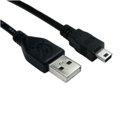 Mini USB-B zu USB-A Kabel 1m