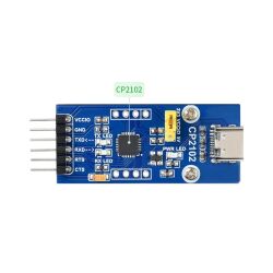 USB-C - UART (TTL) Kommunikationsboard - CP2102