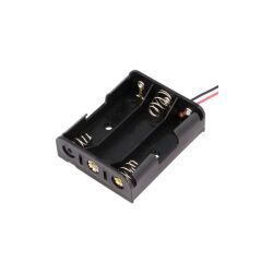 Battery Holder 3 x AA Square