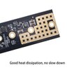 M.2 SSD NVMe/NGFF to USB3.1 Typ-C Adapterboard - M/B-Key - Ansicht 5