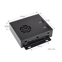 Raspberry Pi Compute Module 4 - Dual Gigabit Ethernet Base Board - Ansicht 3