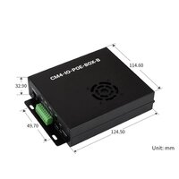Raspberry Pi Compute Module CM4 - CM5 - PoE Mini-PC (Type B) Kit - Ansicht 3