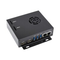 Raspberry Pi Compute Module 4 - Dual Gigabit Ethernet Base Board - ohne CM Modul - Ansicht 2