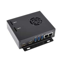 Dual Gigabit Ethernet Mini-PC Kit inkl. Raspberry Pi CM4 2GB 16GB