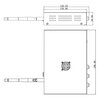 Metallgehäuse für Raspberry Pi Compute Module 4 I/O Board - Edatec - Ansicht 3