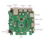 Compute Module 4 Media Center - Kamera - WLAN - 8GB RAM 512GB SSD - Silber