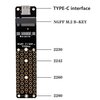 M.2 SSD NGFF to USB3.1 Typ C Adapterboard - B-Key - Ansicht 2