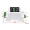 RS232 to RJ45 PoE Ethernet Module - Din-Rail-Schiene - bidirektional - Ansicht 11