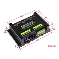 6 Channel Relay mit RS485 - CAN für Raspberry Pi Zero - Zero W  - Zero 2 W - Ansicht 8