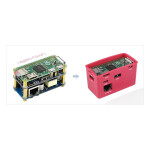 Raspberry Pi Zero Series PoE Ethernet - USB HUB Box inkl. Raspberry Pi Zero 2 W + 16GB micro SD