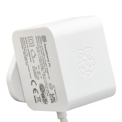 Raspberry Pi 27W 5V 5A USB-C PD power supply - White