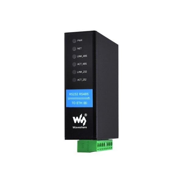 Dual Channel RS232 and RS485 to PoE Ethernet Server - bidirektional
