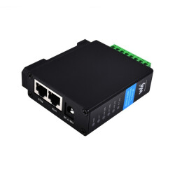 Dual Channel RS232 and RS485 to PoE Ethernet Server - bidirektional