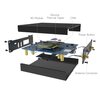 CM4 NAS Computer - 2x NVMe Slots - 2x Gigabit ETH - 2x HDMI 4K - Ansicht 12
