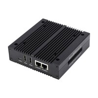 CM4 NAS Computer - 2x NVMe Slots - 2x Gigabit ETH - 2x HDMI 4K ohne CM Modul