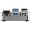 EDATec Raspberry Pi 5 Full Aluminium Kühlkörper Gehäuse Silber - Ansicht 5