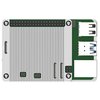 EDATec Raspberry Pi 5 Open Aluminium Kühlkörper Silber - Ansicht 4