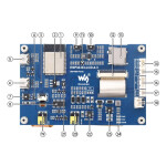 Waveshare ESP32-S3 LCD Dev Board -  4,3" Capacitive Touch Display - 32-Bit Xtensa LX7 Dual-CPU@ 240MHz - WiFi/BT 5/Antenna