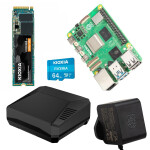 Raspberry Pi 5 8GB - Argon ONE V3 M.2 NVMe inkl. 1TB NVMe SSD + 27W Netzteil + 64GB Speicherkarte