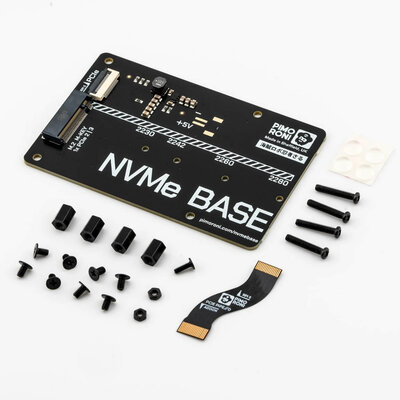 Pimoroni M.2 NMVe Desktop Base mit PCIe Slot für...