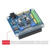 Schrittmotor HAT Typ B für Raspberry Pi - HRB8825 - max 2,5A - Ansicht 8