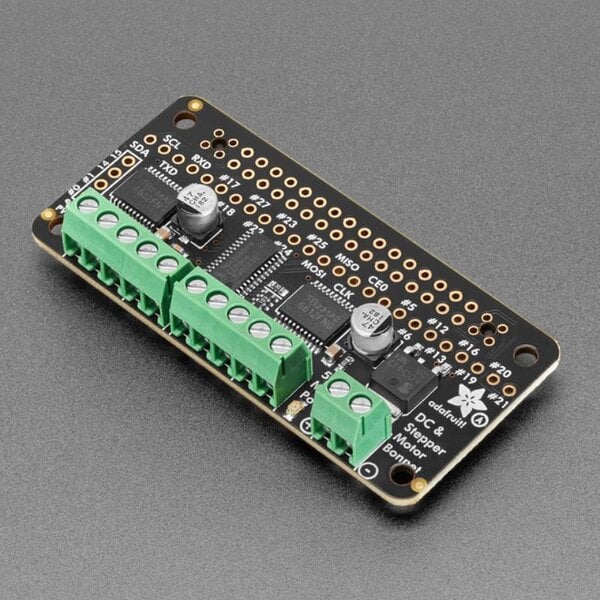 Adafruit DC & Stepper Motor Bonnet für Raspberry Pi - TB6612 IC - max 1.2A Motorantriebsstrom
