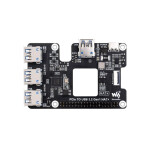 Waveshare PCIe zu USB 3.2 Gen 1 HAT+ für Raspberry Pi 5