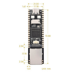 Luckfox Pico Max DevBoard - ARM Cortex-A7/RISC-V MCU/NPU/ISP Processors inside - 256MB