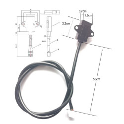 5V Non-contact liquid level sensor - 3,3-5V