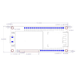 MakePython ESP32-WROVER-B with1,3 Zoll Color LED Display