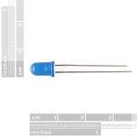 LED - Basic Blau 3mm