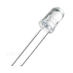 LED - Clear White 5mm