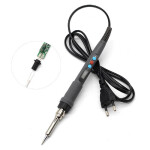 Soldering iron with digital temperature display and control - 110VAC-240VAC - 60W