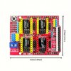 Motor Driver Carrier Shield für UNO - MEGA für CNC und 3D-Print mit 12-36 VDC - Ansicht 3