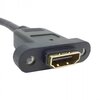 HDMI Male to Female Extension Cable for Panel Mount - 30cm - Ansicht 4