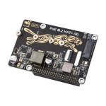 PCIe To M.2 HAT+ Adapter with PoE Function (B) for Raspberry Pi 5