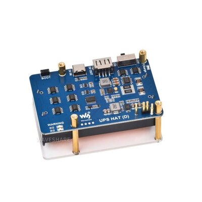 UPS HAT 5V mit Batteriehalter für 2x 21700 für...