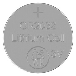 Tecxus CR2032 Lithium-Knopfzellen 6 Stück