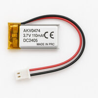 Lithium Polymer LiPo Batterie - 3.7V 110mAh - JST-PH 2mm - LP401230
