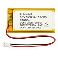 Lithium Polymer LiPo Batterie - 3.7V 1500mAh - JST-PH 2mm - LP584070
