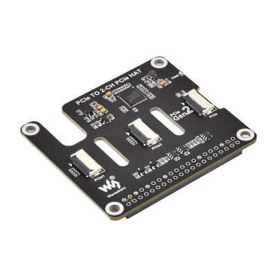 PCIe zu 2-Kanal PCIe Erweiterungs-HAT für Raspberry...