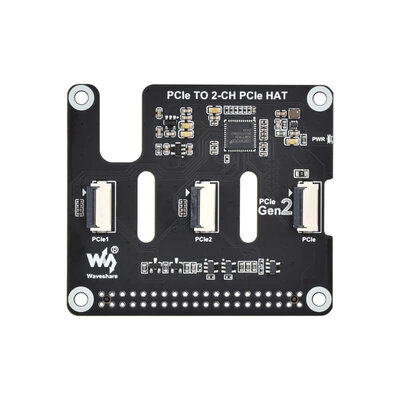PCIe zu 2-Kanal PCIe Erweiterungs-HAT für Raspberry...
