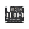 PCIe zu 2-Kanal PCIe Erweiterungs-HAT für Raspberry Pi 5 - Ansicht 2